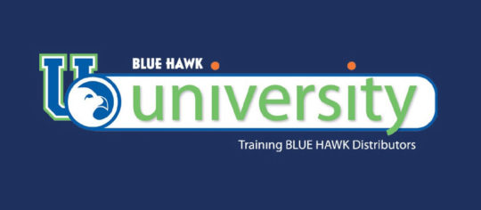 BLUE HAWK University logo